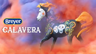 Самая редкая лошадь Breyer Halloween  Распаковка и обзор Calavera [upl. by Burford870]