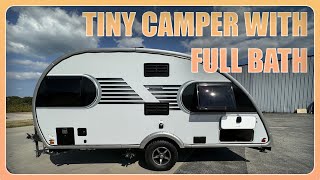 Tear Drop Camper with a Bathroom  Preowned 2022 Little Guy Mini Max [upl. by Tomlinson]