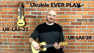 Ukulele koncertowe UKLA624 EVER PLAY  SPRAWDŹ BRZMIENIE [upl. by Nehpets296]