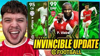 NEW Arsenal Invincible eFootball 2024 Update Is INSANE [upl. by Nanni]