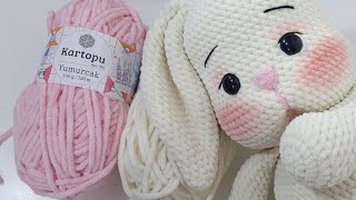 Amigurumi conejos a crochet fácil de tejer paso a paso tutorial completo  Easy crochet Rabbit [upl. by Alim]