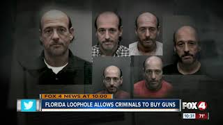 FL felons escape punishment when they lie try to buy a gun [upl. by Chatterjee]