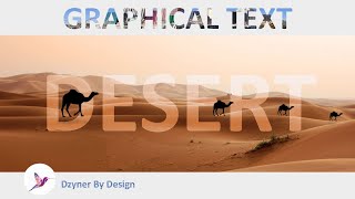 PowerPoint Hacks  Graphical Text  Fill Text with Image  Image inside Text [upl. by Assadah]