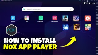 How to Install Nox App Player on Windows  7 and 10 1GB 2GB 4GB 6GB 8GB 12GB Ram Low And PC [upl. by Gorski]