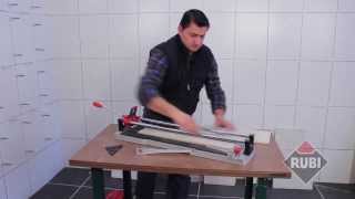 Rubi Speed Plus Manual Tile Cutter [upl. by Ahtiuqal]