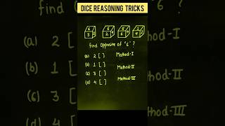 Dice reasoning tricks  Open dice reasoning tricks  reasoning tricks shortvideo [upl. by Dwight]