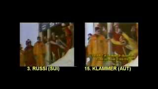 DOWNHILL COMPARE 1976 Russi vs Klammer [upl. by Raddie]