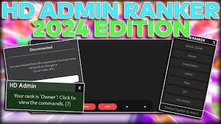 FREE HD Admin Ranker Script 2024 [upl. by Llemor]