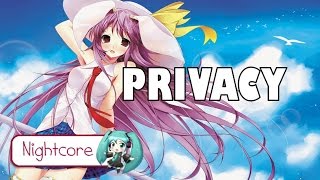 Nightcore  Privacy Chris Brown [upl. by Enidanreb]