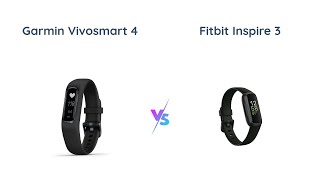 Garmin Vivosmart 4 vs Fitbit Inspire 3 Fitness Tracker Comparison [upl. by Berne323]