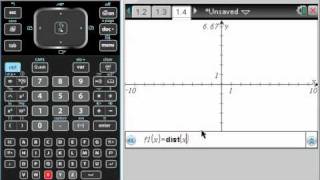 MA Parametric Equations on Nspire Part 2 [upl. by Raynah]