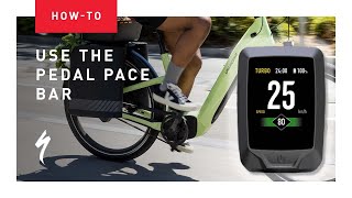 How to Use the Pedal Pace Bar on a MasterMind TCD  Specialized Turbo ebikes [upl. by Adgam]