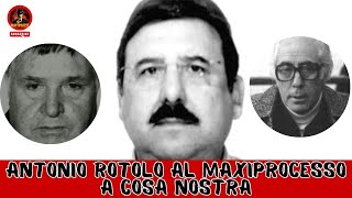 Antonio Rotolo al maxiprocesso a Cosa Nostra [upl. by Iegres723]