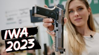 IWA 2023 Manfred Alberts  Beretta 92X Performance PistolenSerie für Sportschützen [upl. by Llehcram]