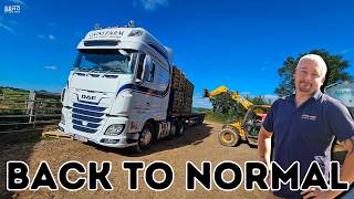 Back Down the Lanes UK HGV Truck Driver [upl. by Yroffej]