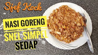 Nasi Goreng Maken  Nasi Goreng Recept  Zelf Nasi Maken  Gebakken Rijst  Indische Keuken [upl. by Aspasia]