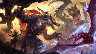 Final  Skin Chogath Préhistorique  League of legends FR [upl. by Acsisnarf639]