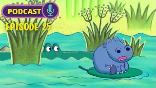 64 Zoo Lane Podcast The Story of A Little Hippos Wild Day 🌴🦛  S01EP25 [upl. by Rheba]