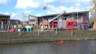 Brand bij Leekerweide Wognum [upl. by Aldin]