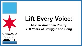 Lift Every Voice African American Poetry 250 Years of Struggle and Song [upl. by Eelirem]