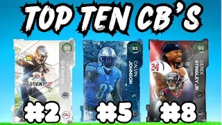 Ranking the Top 10 Corners in Madden 24 [upl. by Whetstone1]