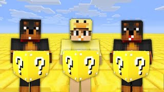 MINECRAFT FRIEND vs FRIEND  LUCKY BLOCK RACE  Baby Duck Plays [upl. by Forest]