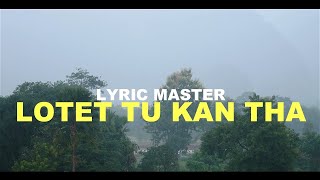 Lyric Master  Lotet tu kan tha Remake in Albanian  1ère fois shqip [upl. by Wenoa]