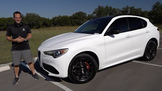 Is the updated Alfa Romeo Stelvio a BETTER performance SUV to BUY [upl. by Onofredo]