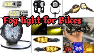 Fog light for bikesindicator for bikesfoglights parkinglights [upl. by Marko]