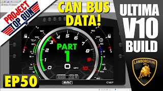 PART1 I Reverse Engineer the OEM CAN BUS on my R8Huracan Powertrain [upl. by Ennovahs]