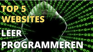 Top 5 Websites om GRATIS te leren programmeren 2020 [upl. by Ssecnirp711]