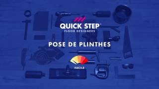 Pose des plinthes de votre sol stratifié  Tutoriel QuickStep [upl. by Eerihs]