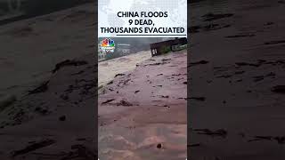 Southern China Landslides 9 Dead 17 Missing in Guangdong Flooding  N18G  CNBC TV18 [upl. by Ddot]