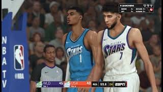 4K NBA 2K23 Wemby vs Chet Holgrem plus others amp mods in the 2024 Rising Stars challenge [upl. by Milty]