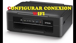 EPSON XP Configurar Conexion WiFi Emparejar Router e Impresora [upl. by Grenier]