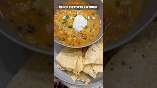 DITL OF A WORKING MOM  CHICKEN TORTILLA SOUP workingmom cooking onepot ditl momtok momlife [upl. by Sianna]