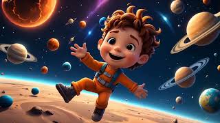 Space Adventure Song for Kids A Fun Journey Through the Stars [upl. by Ynelram]