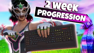 My 2 Week Controller To Keyboard And Mouse Progression Fortnite [upl. by Alain]