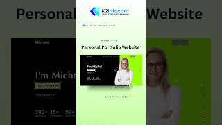 Create Modern Personal Portfolio HTML CSS and JavaScript  Portfolio Website portfolio [upl. by Eetnom966]