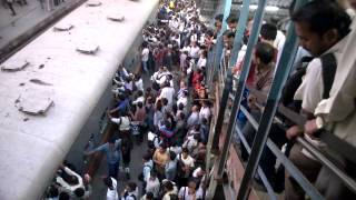 Kurla station  harbour line Mumbai Local [upl. by Acirred365]