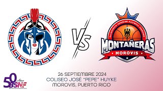 Atenienses de Manatí vs Montañeras de Morovis [upl. by Yramliw]