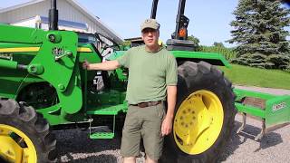 John Deere 5055E quotREVIEWquot [upl. by Anahsar]