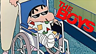 Shinchan Funny 😂 moments in hindi  Shinchan Sigma 🗿 moments in hindi  Shinchan The Boys meme  P7 [upl. by Boyes]