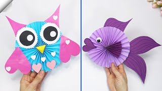 24 paper toys  Easy paper crafts [upl. by Nnylecoj]