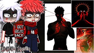 Jujutsu Sorcerers React To Itadori is Becoming Evil  Villain Itadori  Jujutsu Kaisen  JJK [upl. by Aihsetan]