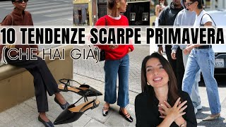 10 TENDENZE SCARPE PRIMAVERA ESTATE 2024 che hai già nellarmadio [upl. by Ajiam136]