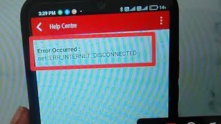 How to fix Error Occurred netERRINTERNETDISCONNECTED problem solve in Kotak Bank [upl. by Knitter]