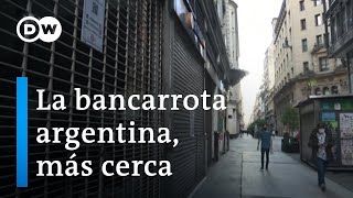 Argentina se acerca a una nueva bancarrota [upl. by Ahcmis161]