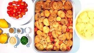 delicious and easy Lebanese Chicken and potato bake  صينيه دجاج و بطاطا [upl. by Janela325]