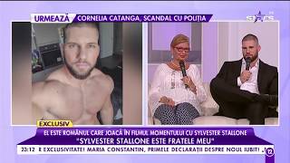 Pugilistul Florian Munteanu românul care joacă în filmul momentului cu Stallone la Agenția VIP [upl. by Nairdad]